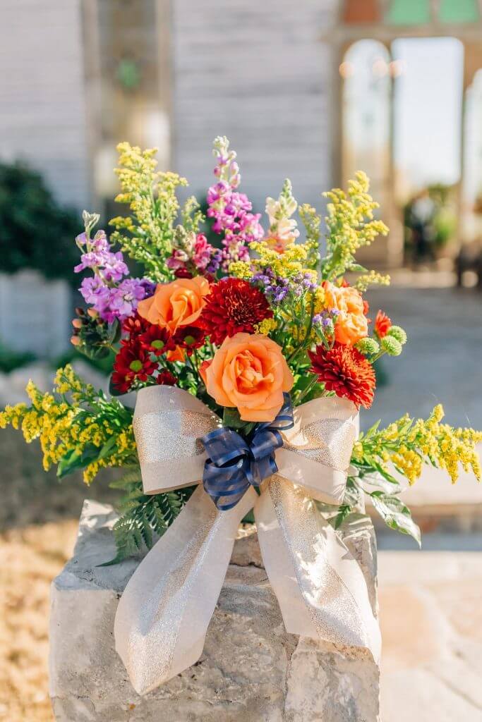 Texas Wedding Floral Arrangement